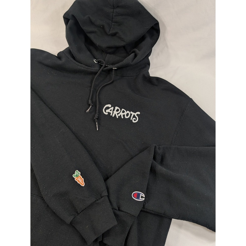 Champion Anwar Carrots Hoodie Men's Medium Sweatshirt Hoodie Black Pullover